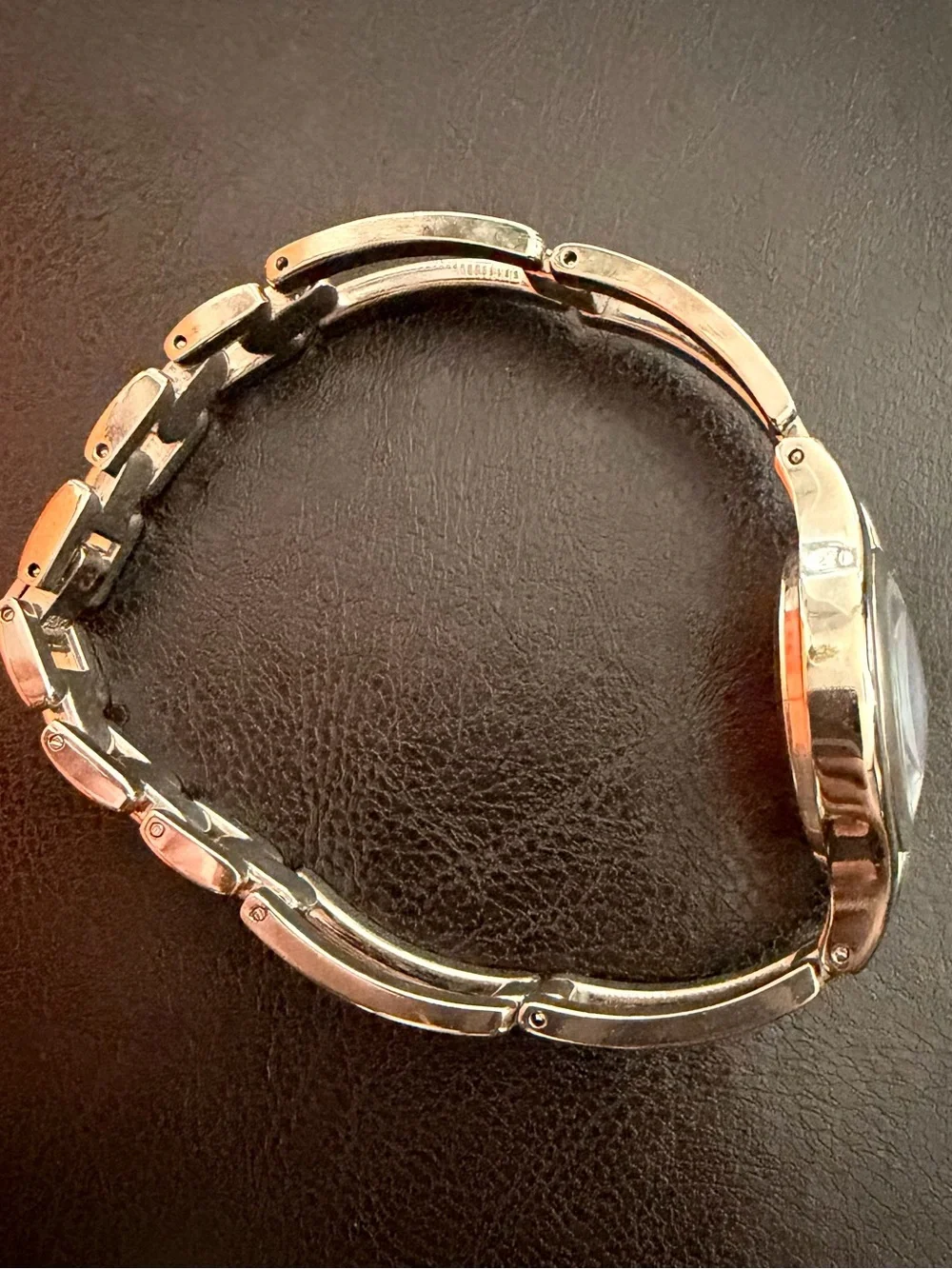 Y2K Rumours Silver Bracelet Watch with Colorful Dial